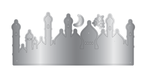 Crafter's Companion Arabian Nights Metal Dies Silhouette Skyline (AN-MD-SISK) (DISCONTINUED) Crafter's Companion Arabian Nights Metal Dies Silhouette Skyline (AN-MD-SISK) (DISCONTINUED)