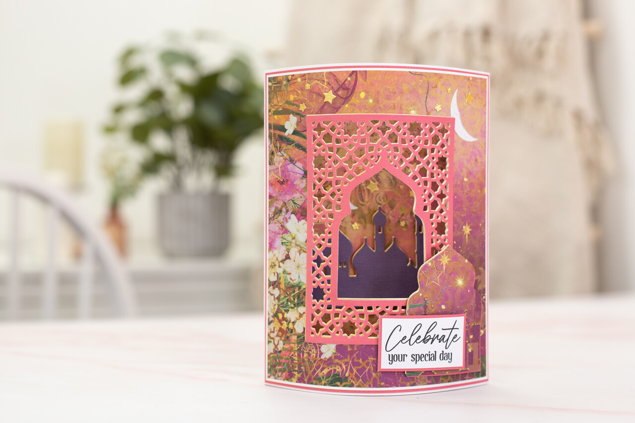 Crafter's Companion Arabian Nights A4 Luxury Linen Card Pack (AN-LINEN-A4) (DISCONTINUED)