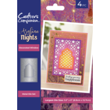 Crafter's Companion Arabian Nights Metal Dies Decorated Window (AN-MD-DEWI) (DISCONTINUED)