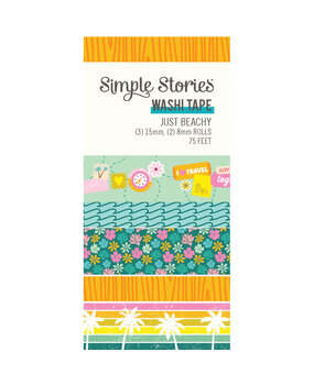 Simple Stories Just Beachy Washi Tape (22329) (OUTLET)