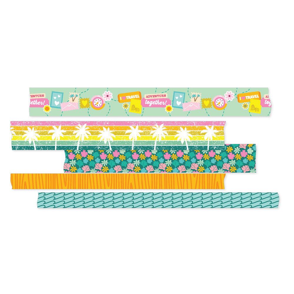 Simple Stories Just Beachy Washi Tape (22329) (DISCONTINUED)