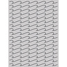 Simple Stories Just Beachy Stencil Beach Waves (22330) (DISCONTINUED)