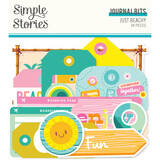 Simple Stories Just Beachy Journal Bits & Pieces (22319) (DISCONTINUED)
