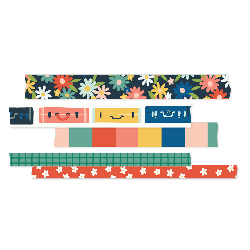 Simple Stories Pack Your Bags Washi Tape (22127) (OUTLET)