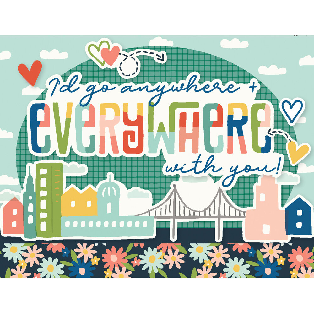 Simple Stories Pack Your Bags Simple Cards Kit (22130) (DISCONTINUED)