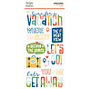 Simple Stories Pack Your Bags Foam Stickers (22124) (DISCONTINUED)