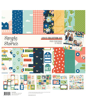 Simple Stories Pack Your Bags Collection Kit (22100)