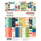 Simple Stories Pack Your Bags 6x8 Inch Paper Pad (22115) (DISCONTINUED)