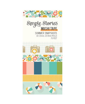Simple Stories Summer Snapshots Washi Tape (22029) (DISCONTINUED)