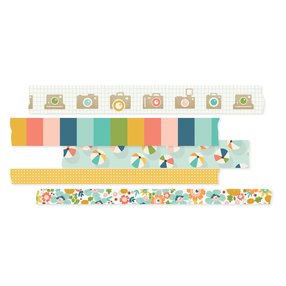Simple Stories Summer Snapshots Washi Tape (22029) (OUTLET)