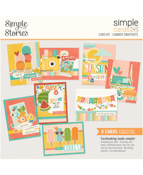 Simple Stories Summer Snapshots Simple Cards Kit (22032) (DISCONTINUED)