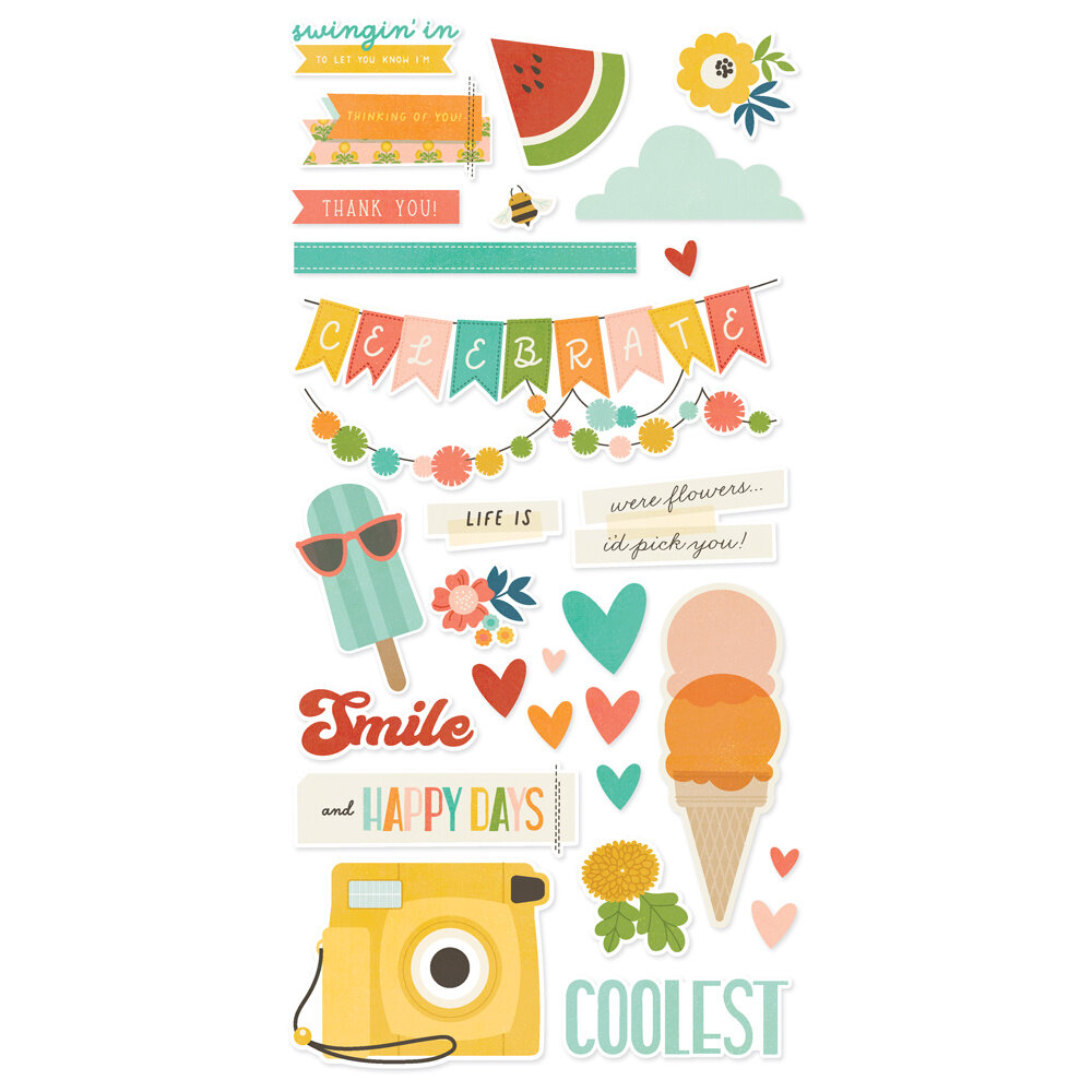 Simple Stories Summer Snapshots Simple Cards Kit (22032) (DISCONTINUED)