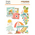 Summer Snapshots Layered Chipboard Stickers (22023) (DISCONTINUED)