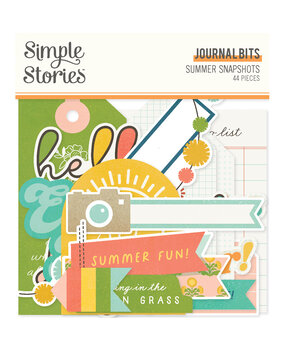 Simple Stories Summer Snapshots Journal Bits & Pieces (22019) (DISCONTINUED)