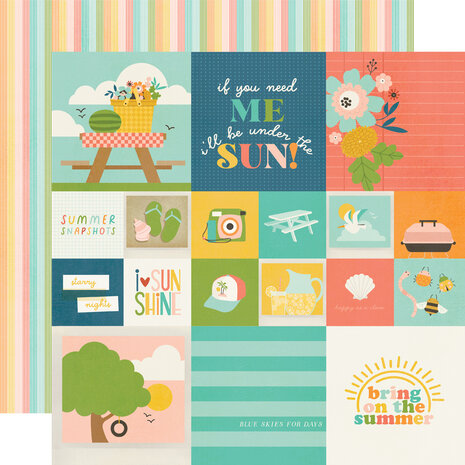 Simple Stories Summer Snapshots Collection Kit (22000)