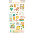 Summer Snapshots Chipboard Stickers (22017) (DISCONTINUED)