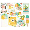Simple Stories Summer Snapshots Big Bits & Pieces (22021) (DISCONTINUED)