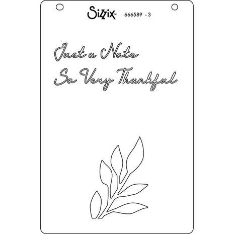 Sizzix Layered Stencils by Stacey Park Cosmopolitan, Frond (4pcs) (666589) (DISCONTINUED) Sizzix Layered Stencils by Stacey Park Cosmopolitan, Frond (4pcs) (666589) (DISCONTINUED)