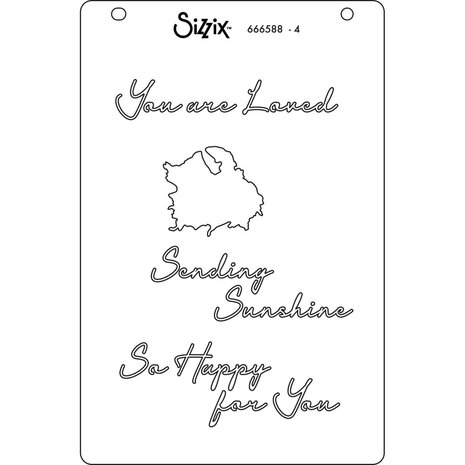 Sizzix Layered Stencils by Stacey Park Cosmopolitan, Floral Impressions (4pcs) (666588) (DISCONTINUED) Sizzix Layered Stencils by Stacey Park Cosmopolitan, Floral Impressions (4pcs) (666588) (DISCONTINUED)