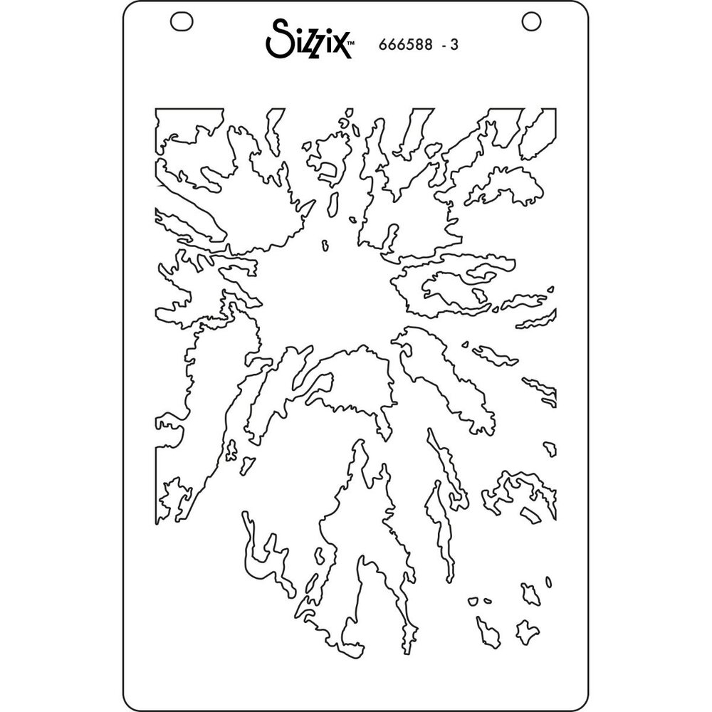 Sizzix Layered Stencils by Stacey Park Cosmopolitan, Floral Impressions (4pcs) (666588) (DISCONTINUED) Sizzix Layered Stencils by Stacey Park Cosmopolitan, Floral Impressions (4pcs) (666588) (DISCONTINUED)