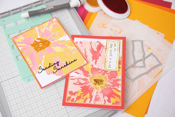 Sizzix Layered Stencils by Stacey Park Cosmopolitan, Floral Impressions (4pcs) (666588) (DISCONTINUED) Sizzix Layered Stencils by Stacey Park Cosmopolitan, Floral Impressions (4pcs) (666588) (DISCONTINUED)