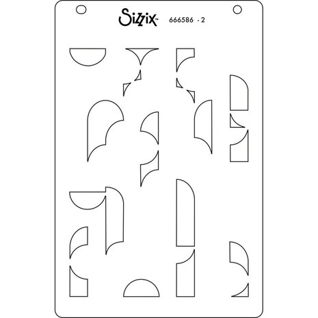 Sizzix Layered Stencils by Stacey Park Cosmopolitan, Around the Block (4pcs) (666586) (DISCONTINUED) Sizzix Layered Stencils by Stacey Park Cosmopolitan, Around the Block (4pcs) (666586) (DISCONTINUED)