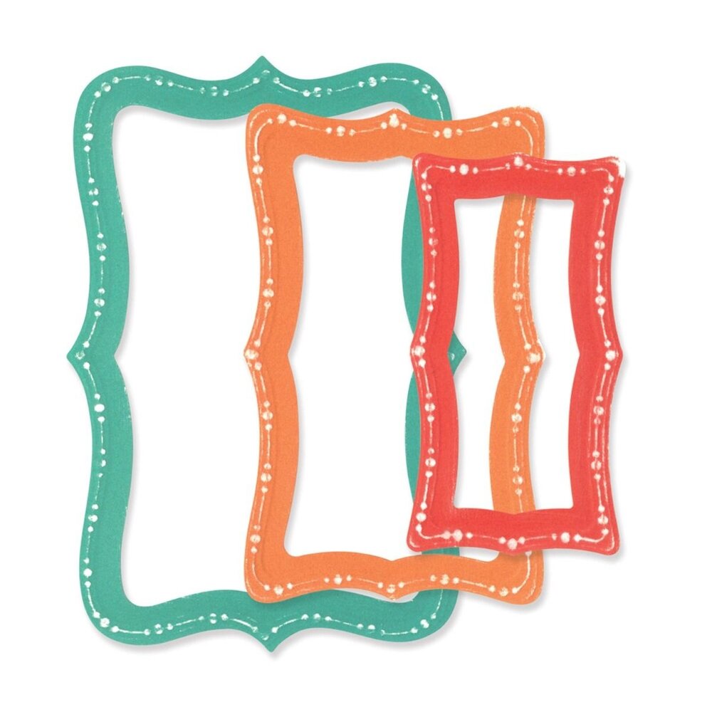 Sizzix Framelits by Stacey Park Fanciful Framelits Doris Dotted Top Note (8pcs) (666552) (DISCONTINUED) Sizzix Framelits by Stacey Park Fanciful Framelits Doris Dotted Top Note (8pcs) (666552) (DISCONTINUED)