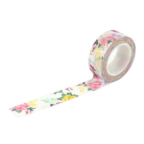Carta Bella Washi Tape Little Things Floral In White (CBBL366027) (OUTLET)