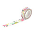Washi Tape Little Things Floral In White (CBBL366027) (OUTLET)