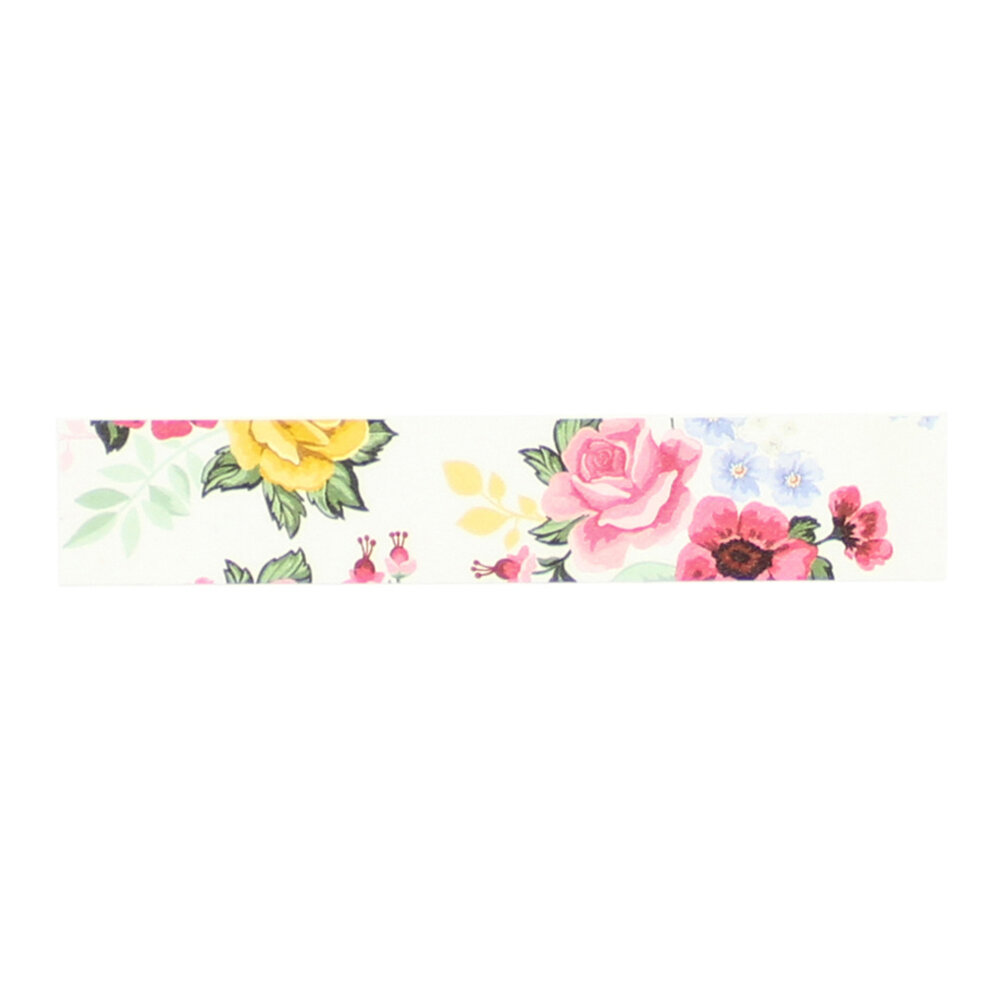 Carta Bella Washi Tape Little Things Floral In White (CBBL366027) (OUTLET)