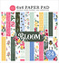 Bloom 6x6 Inch Paper Pad (CBBL366023) (OUTLET)