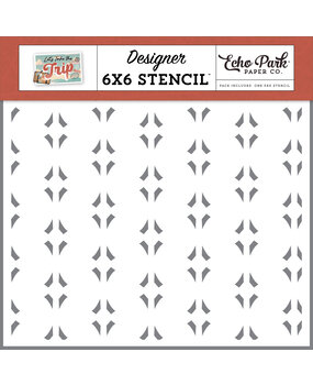 Echo Park Let's Go Geometric Stencil (LTT364034) (DISCONTINUED)