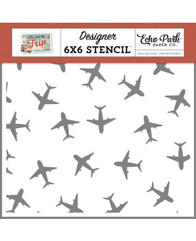 Echo Park Let's Fly Away Stencil (LTT364033) (OUTLET)