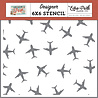 Echo Park Let's Fly Away Stencil (LTT364033) (DISCONTINUED) Echo Park Let's Fly Away Stencil (LTT364033) (DISCONTINUED)
