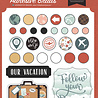 Echo Park Let's Take The Trip Adhesive Brads (LTT364020) Echo Park Let's Take The Trip Adhesive Brads (LTT364020)