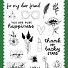 Echo Park My Best Life Clear Stamps (MBL367042) (OUTLET)
