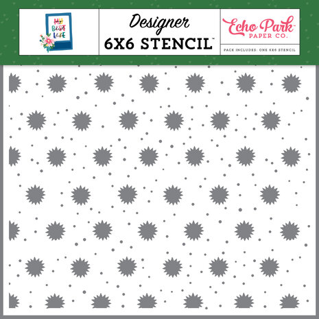 Echo Park Sparkle And Shine Stencil (MBL367035) (DISCONTINUED) Echo Park Sparkle And Shine Stencil (MBL367035) (DISCONTINUED)