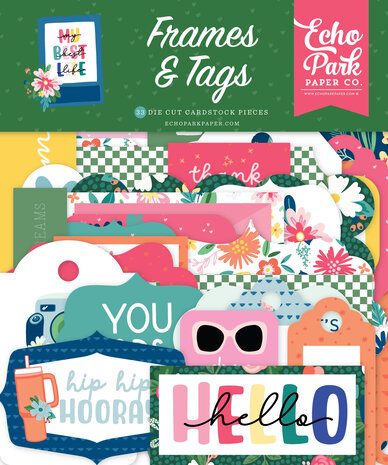 Echo Park My Best Life Frames & Tags (MBL367025) (OUTLET)