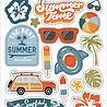 Echo Park Summer Vibes Puffy Stickers (SV365066) (DISCONTINUED)