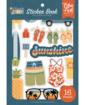 Echo Park Summer Vibes Sticker Book (SV365029) (DISCONTINUED)