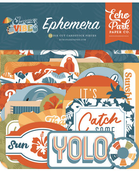 Echo Park Summer Vibes Ephemera (SV365024) (DISCONTINUED)
