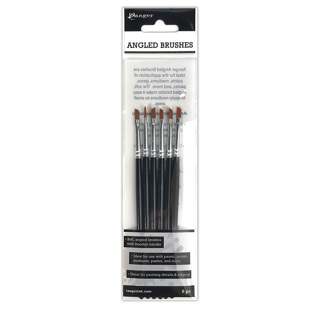 Ranger Ranger Angled Brushes (6pcs) (BRU80428) Ranger Ranger Angled Brushes (6pcs) (BRU80428)