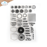 Elizabeth Craft Designs This Lovely Life A5 Stamps Phrases & Dingbats (CS353) (DISCONTINUED)