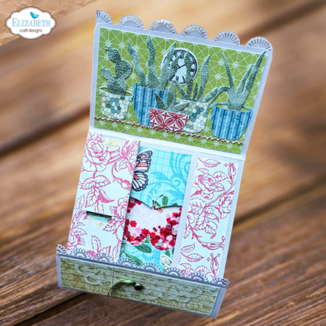 Elizabeth Craft Designs This Lovely Life Dies Vetplanten en potten (2135)