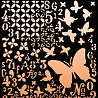 Studio Light Grunge Butterflies Grunge Mask (SL-GR-MASK257) Studio Light Grunge Butterflies Grunge Mask (SL-GR-MASK257)