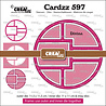 Crealies Cardzz Dies No. 597 Frame & Inlays Divina (CLCZ597) Crealies Cardzz Dies No. 597 Frame & Inlays Divina (CLCZ597)