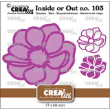 Crealies Inside Or Out Stansen No. 103 Anemoon Groot (CLIO103)