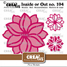 Crealies Inside Or Out Dies No. 104 Fantasy Flower A Large (CLIO104)