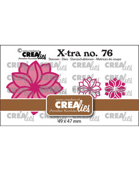 Crealies X-tra Dies No. 76 Fantasy Flower A Small (CLXtra76)