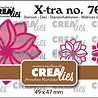 Crealies X-tra Stansen No. 76 Fantasiebloem A Klein (CLXtra76)